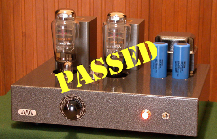 Amplifier has passed tests.